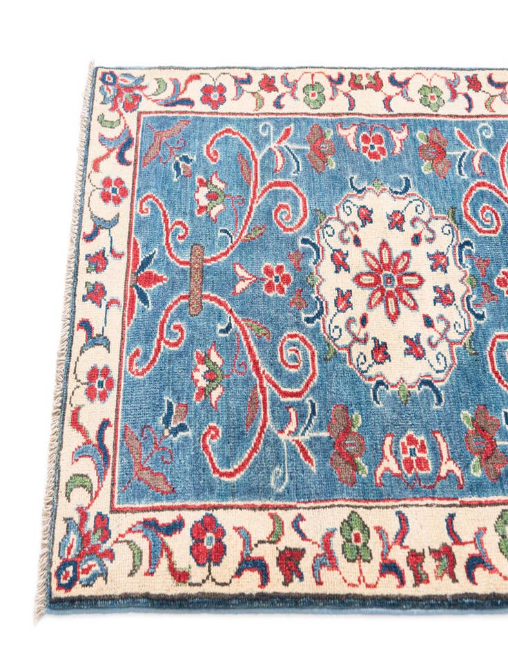 Detail image of 2' 8 x 4' 1 Hand Knotted Kazak Rug