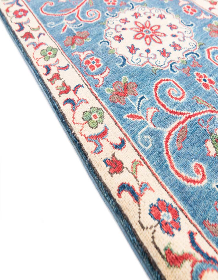 Detail image of 2' 8 x 4' 1 Hand Knotted Kazak Rug