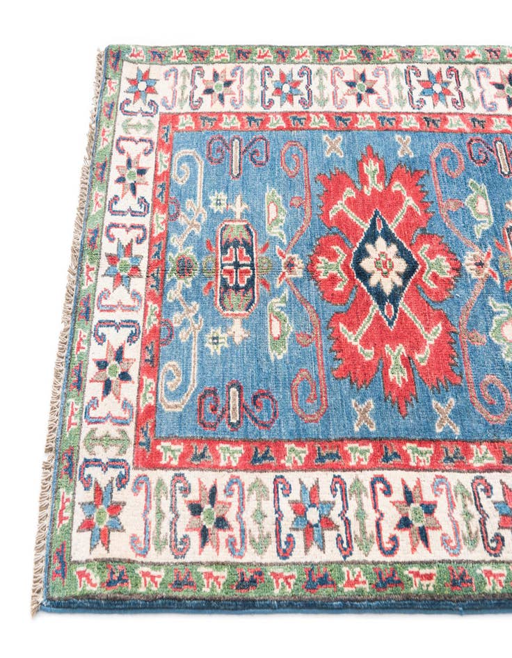 Detail image of 2' 10 x 4' 2  Hand Knotted Kazak Rug