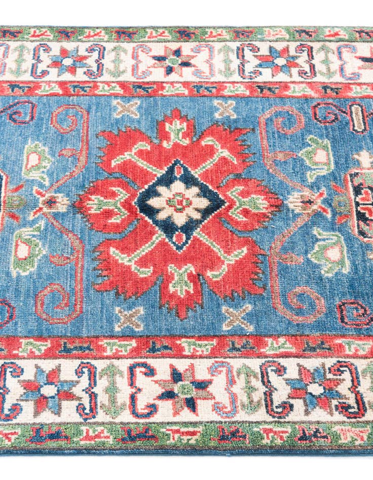 Detail image of 2' 10 x 4' 2  Hand Knotted Kazak Rug