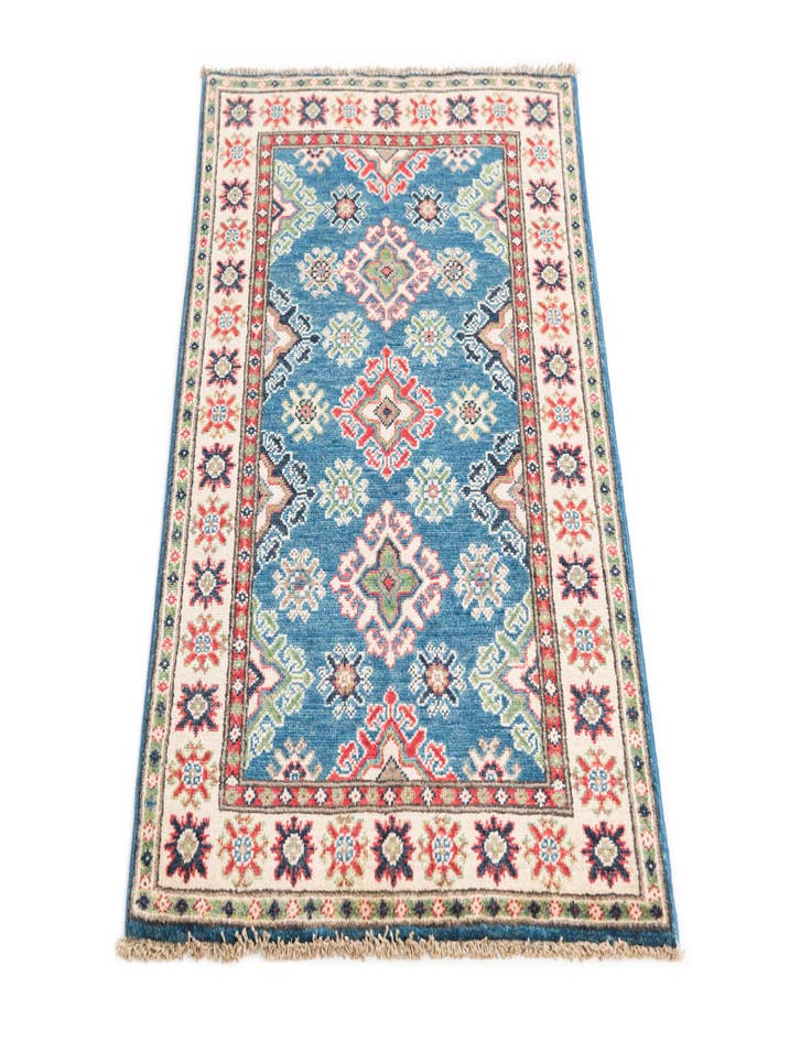 Detail image of 2' 6 x 4' 2 Hand Knotted Kazak Rug