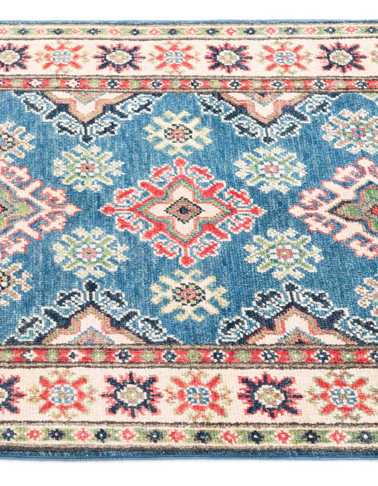 Detail image of 2' 6 x 4' 2 Hand Knotted Kazak Rug
