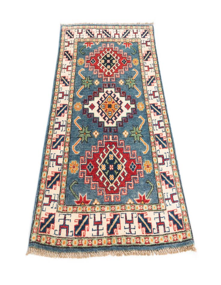 Detail image of 2' 6 x 4' 3  Hand Knotted Kazak Rug