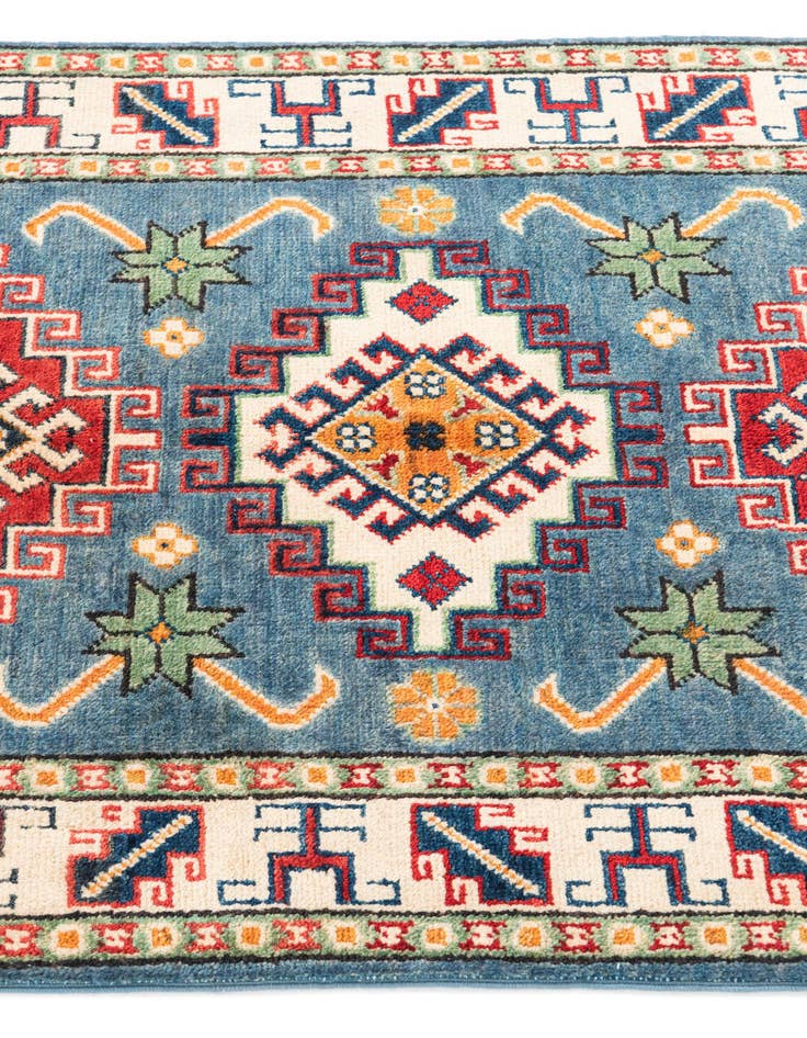 Detail image of 2' 6 x 4' 3  Hand Knotted Kazak Rug