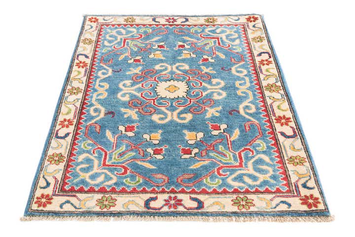 2' 10 x 4' Hand Knotted Kazak Rug