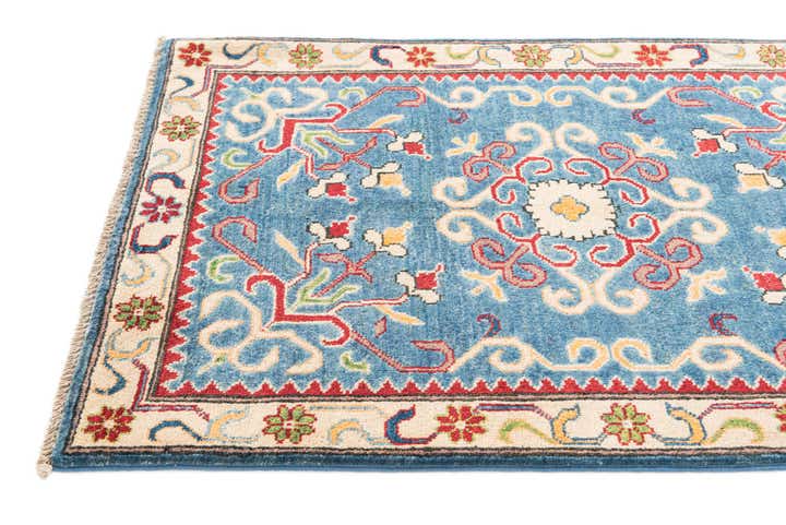 2' 10 x 4' Hand Knotted Kazak Rug