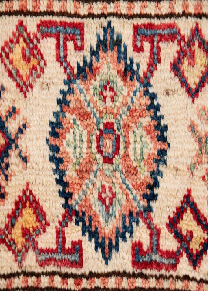5' 4 x 8' 3 Hand Knotted Kazak Oriental Wool Rug