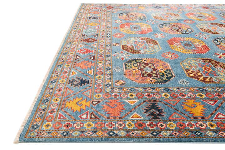 8' 2 x 9' 8 Hand Knotted Kazak Rug
