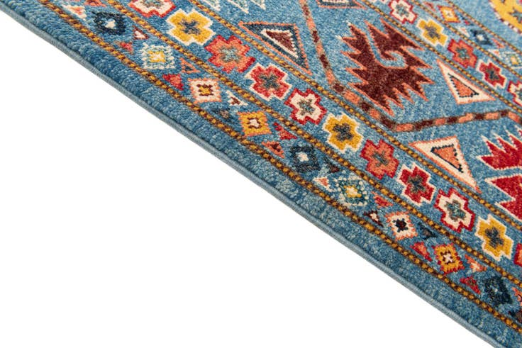 Detail image of 8' 2 x 9' 8 Hand Knotted Kazak Rug
