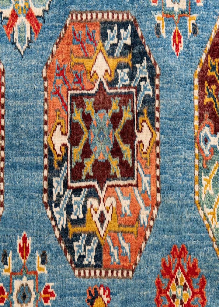 7' 10 x 9' 7 Hand Knotted Kazak Rug