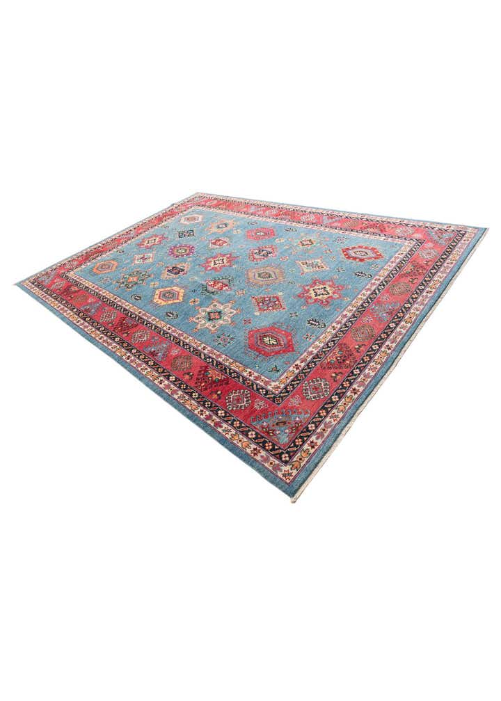 8' 2 x 11' 3 Hand Knotted Kazak Rug