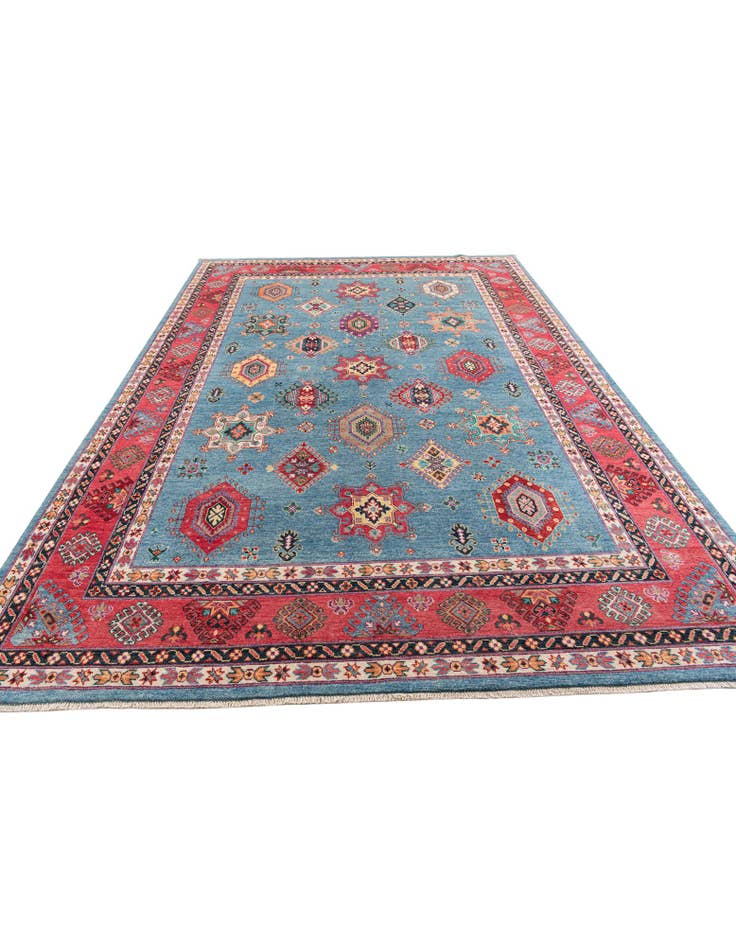 Detail image of 8' 2 x 11' 3 Hand Knotted Kazak Rug
