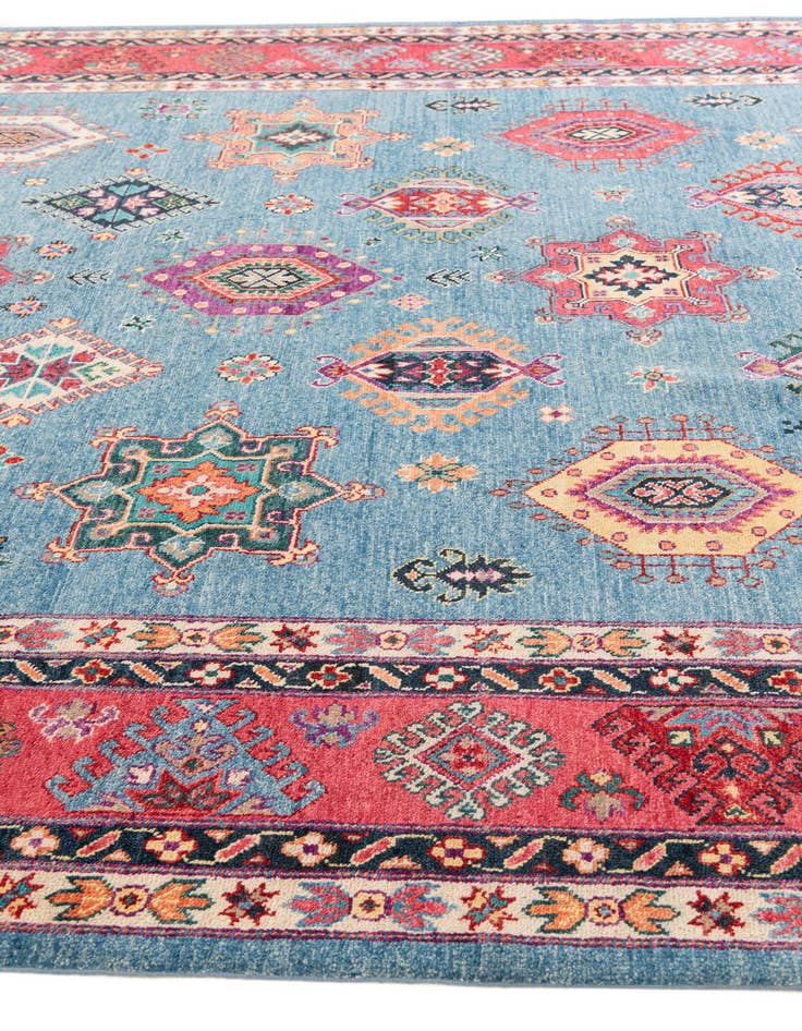 Detail image of 8' 2 x 11' 3 Hand Knotted Kazak Rug