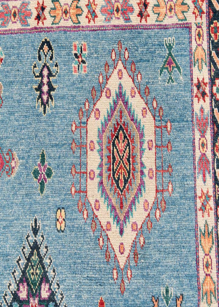 8' 2 x 11' 3 Hand Knotted Kazak Rug