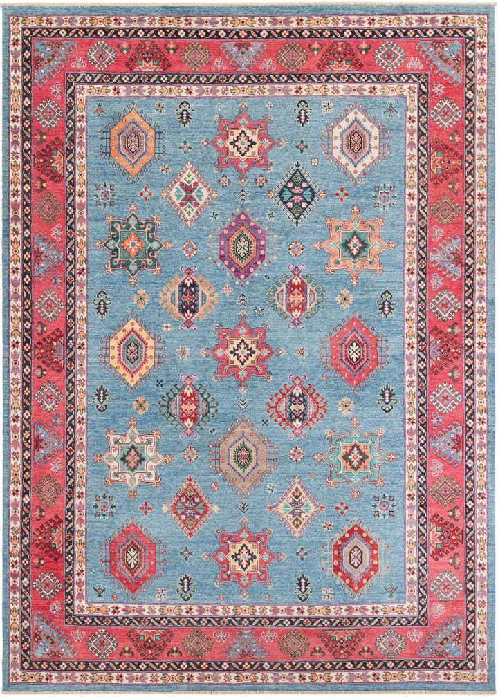 8' 2 x 11' 3 Hand Knotted Kazak Rug