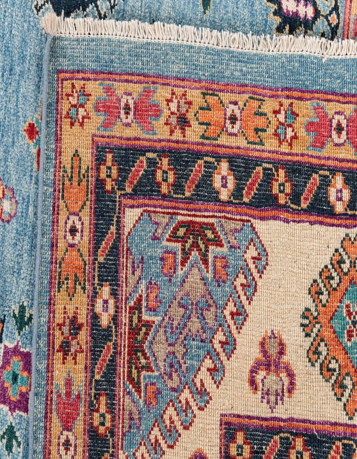 Detail image of 8' 3 x 11' 8  Hand Knotted Kazak Rug
