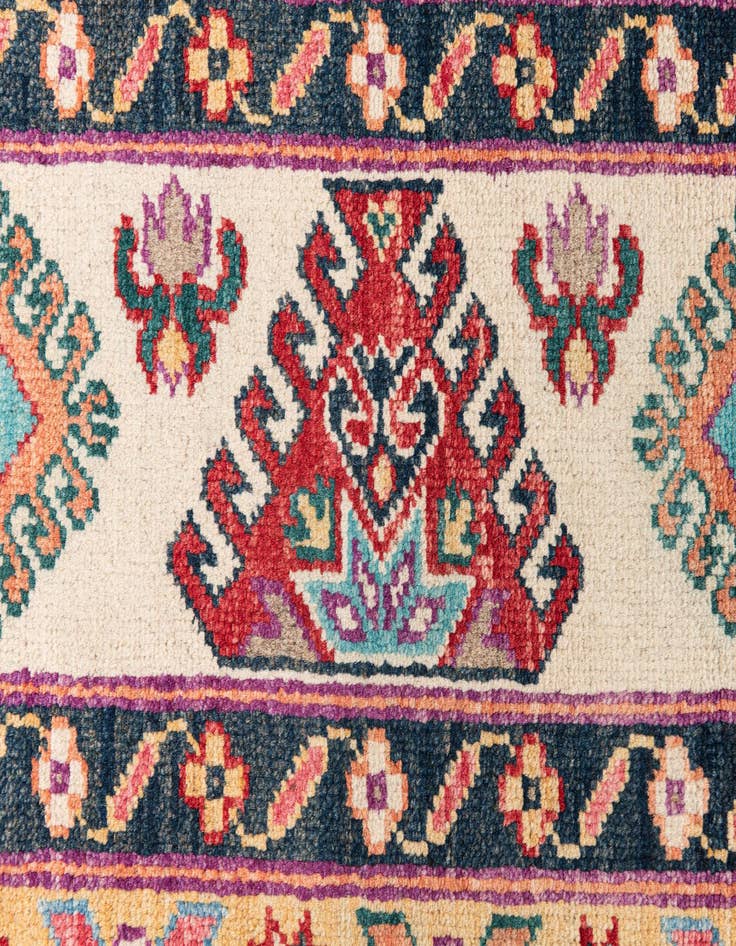 Detail image of 8' 3 x 11' 8  Hand Knotted Kazak Rug