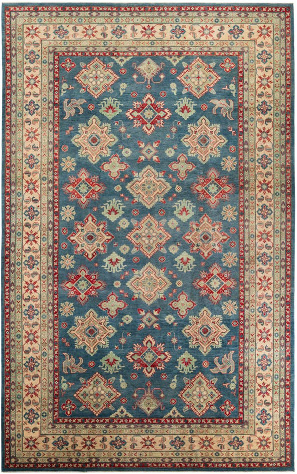 Detail image of 10' x 15' Hand Knotted Kazak Rug