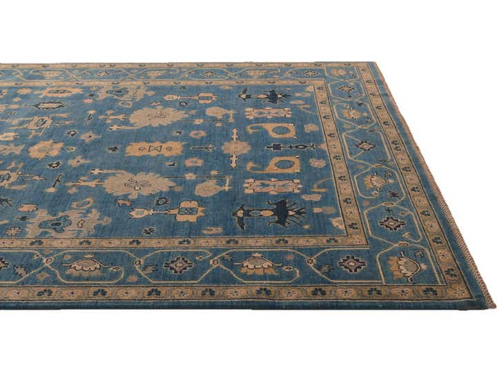6' 9 x 9' 11 Hand Knotted Kazak Rug