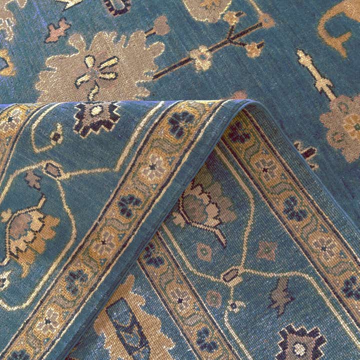 6' 9 x 9' 11 Hand Knotted Kazak Rug