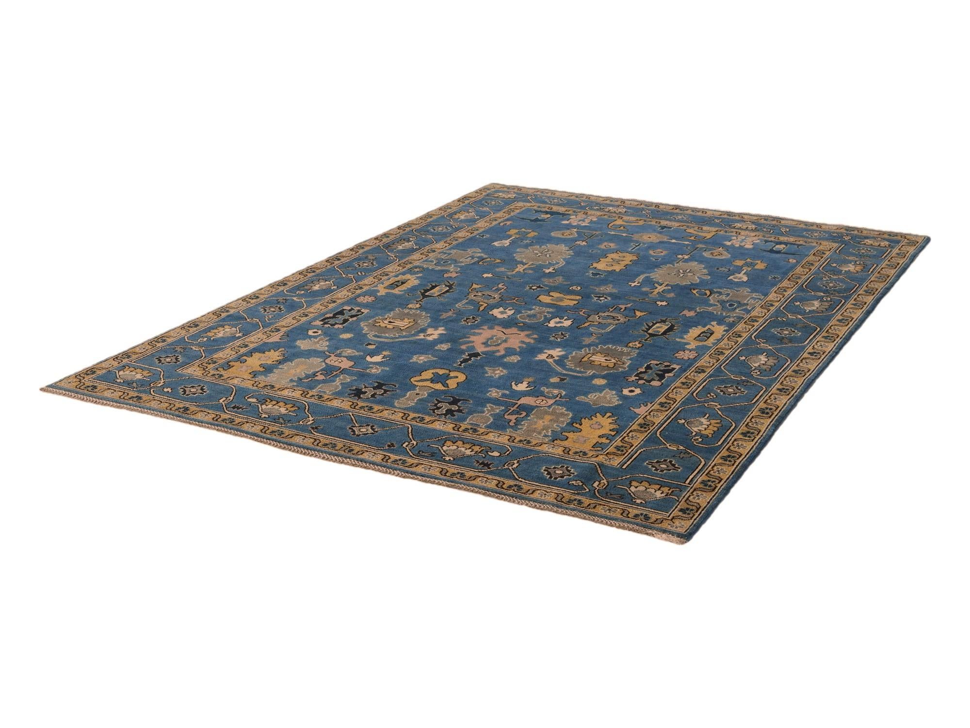 6' 9 x 9' 9 Hand Knotted Kazak Rug