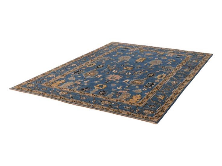 Detail image of 6' 9 x 9' 9 Hand Knotted Kazak Rug