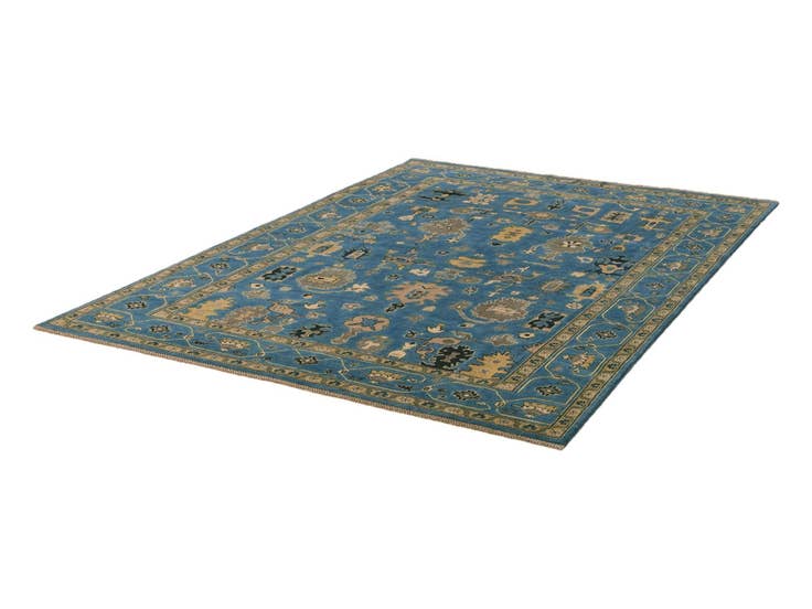 Detail image of 6' 8 x 9' 5 Hand Knotted Kazak Rug