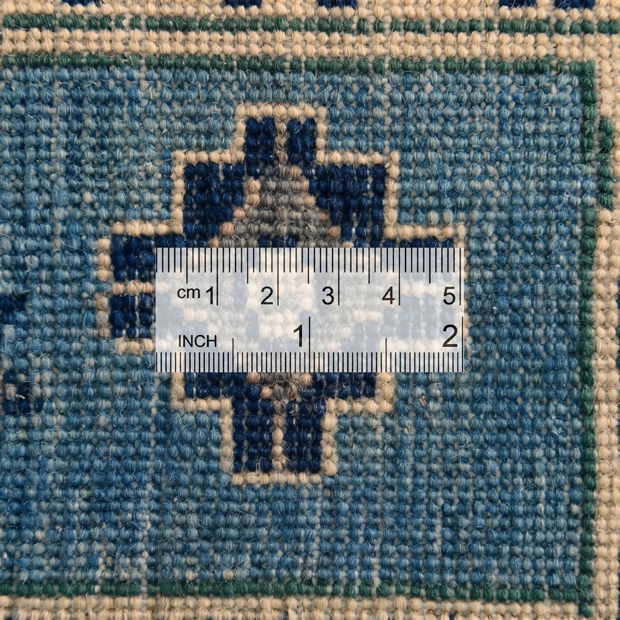 6' 8 x 9' 5 Hand Knotted Kazak Rug