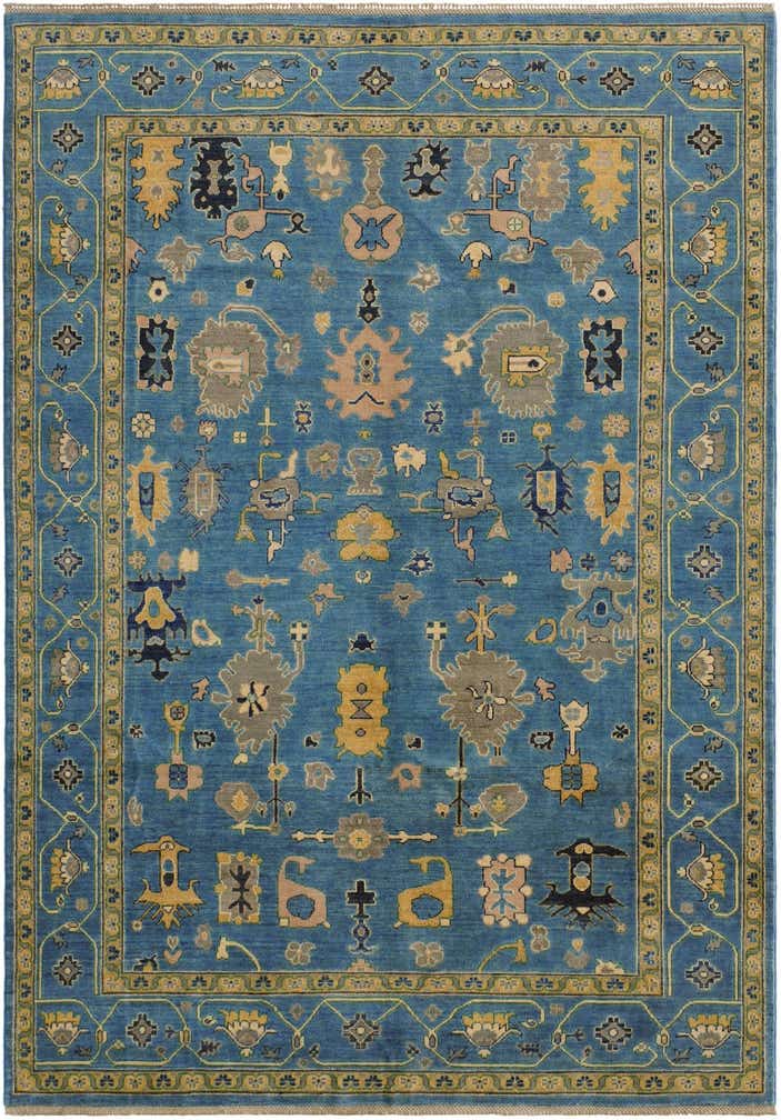 6' 8 x 9' 5 Hand Knotted Kazak Rug