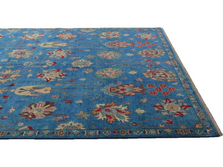 7' 8 x 10' Hand Knotted Kazak Rug