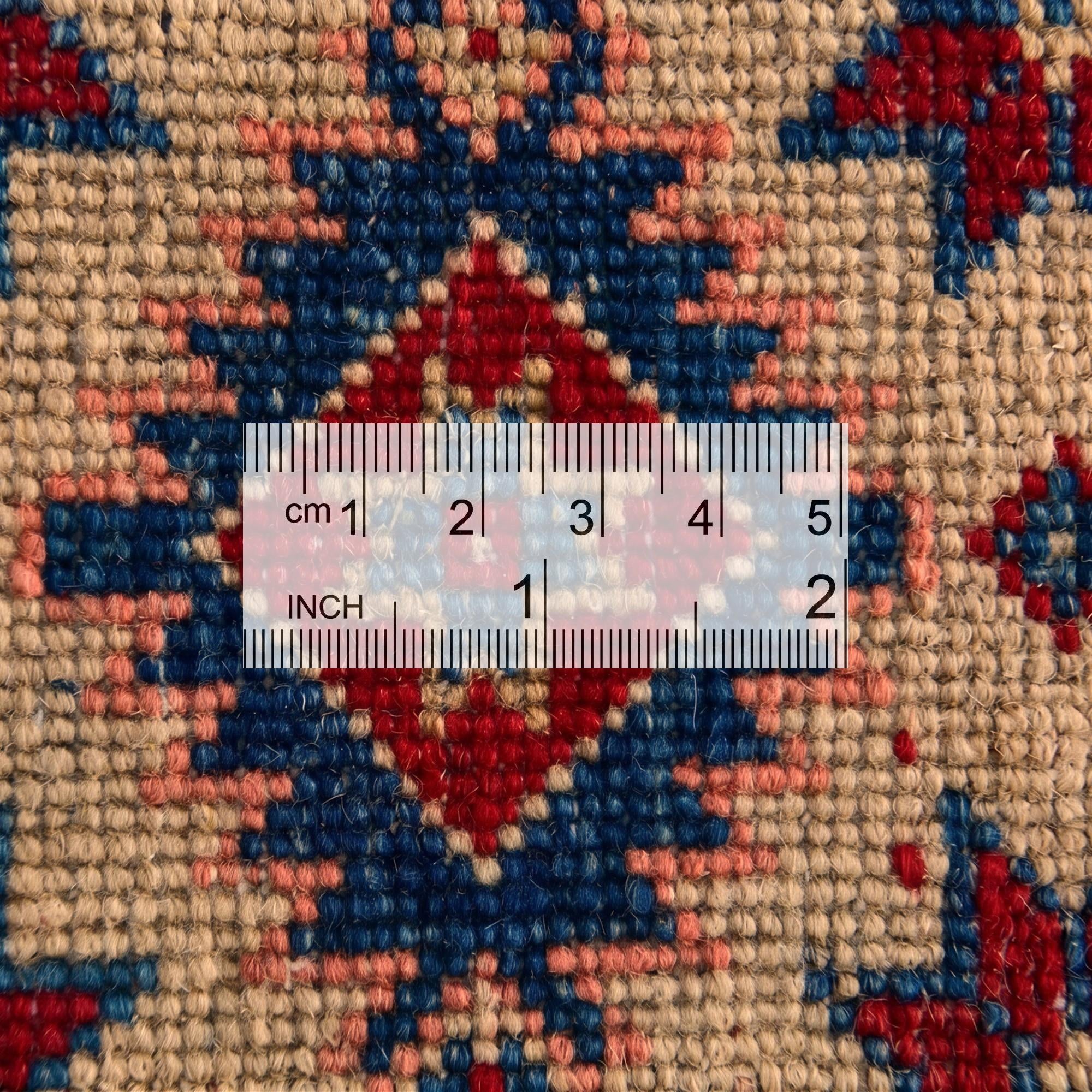 5' 6 x 8' Hand Knotted Kazak Rug