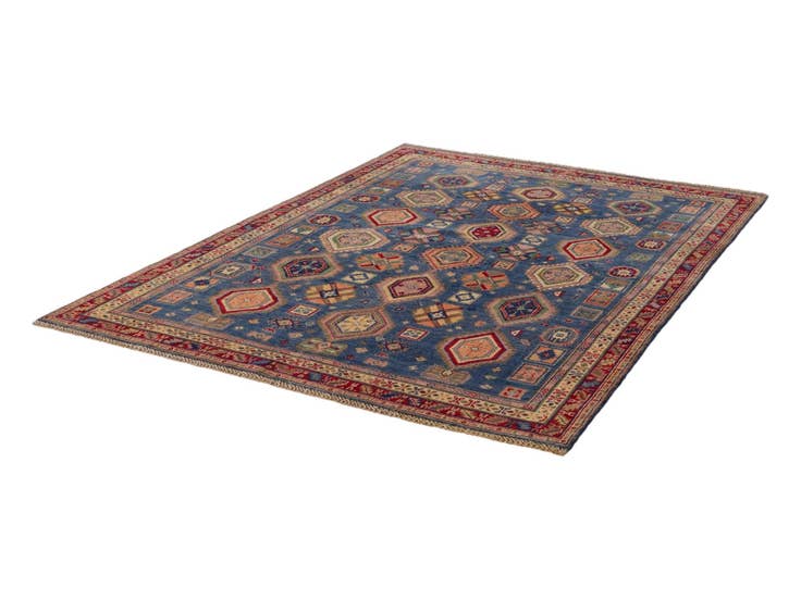 Detail image of 5' 9 x 7' 8 Hand Knotted Kazak Rug