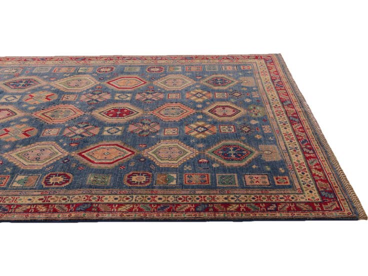 Detail image of 5' 9 x 7' 8 Hand Knotted Kazak Rug