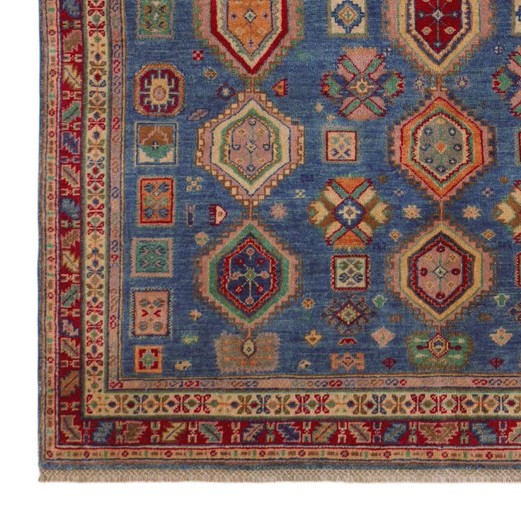 Detail image of 5' 9 x 7' 8 Hand Knotted Kazak Rug