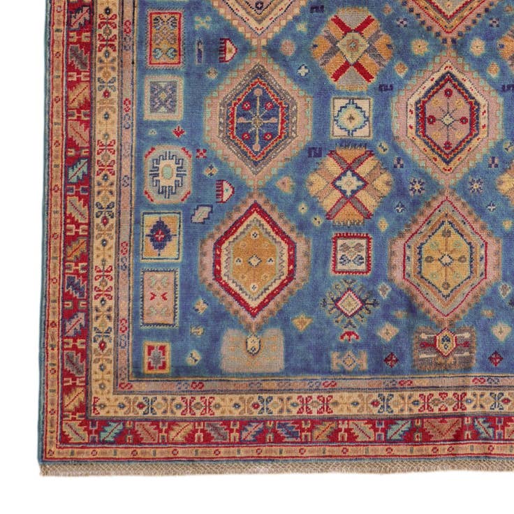 Detail image of 5' 8 x 7' 10 Hand Knotted Kazak Rug