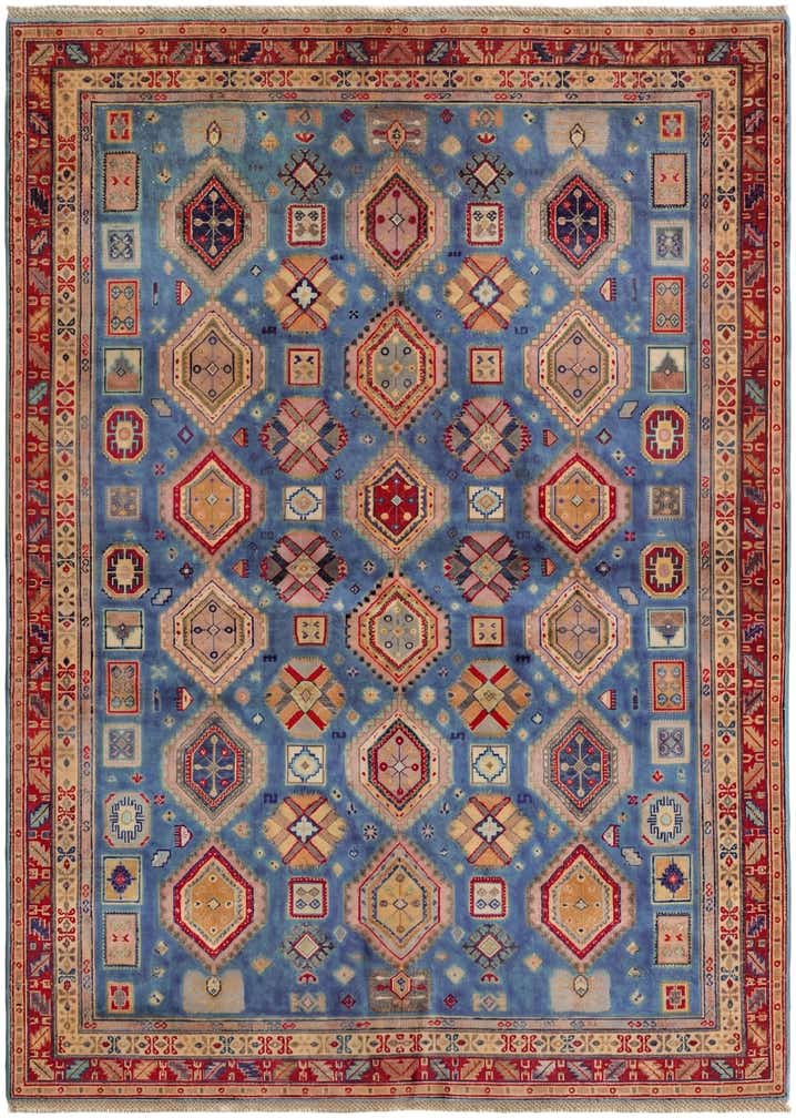 5' 8 x 7' 10 Hand Knotted Kazak Rug