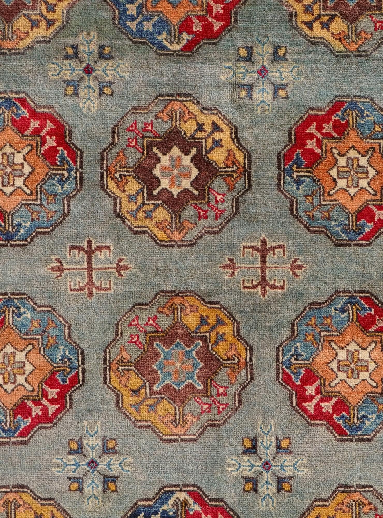 4' 10 x 6' 6 Hand Knotted Kazak Rug