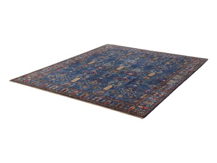 8' x 9' 9 Hand Knotted Kazak Rug