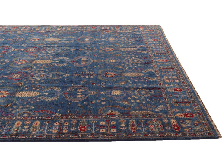 Detail image of 8' x 9' 9 Hand Knotted Kazak Rug