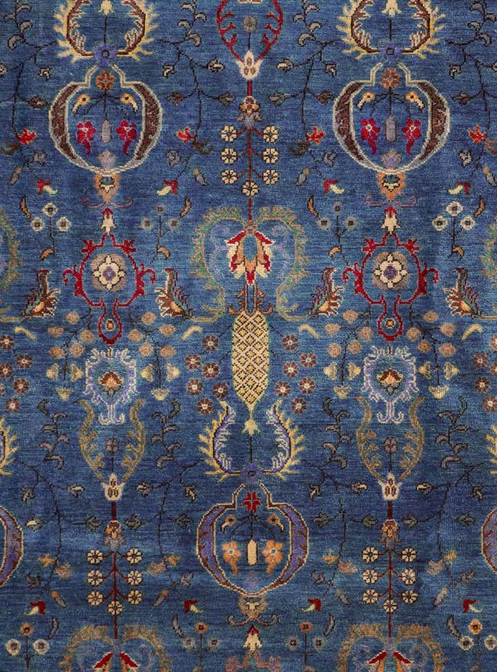 8' x 9' 9 Hand Knotted Kazak Rug