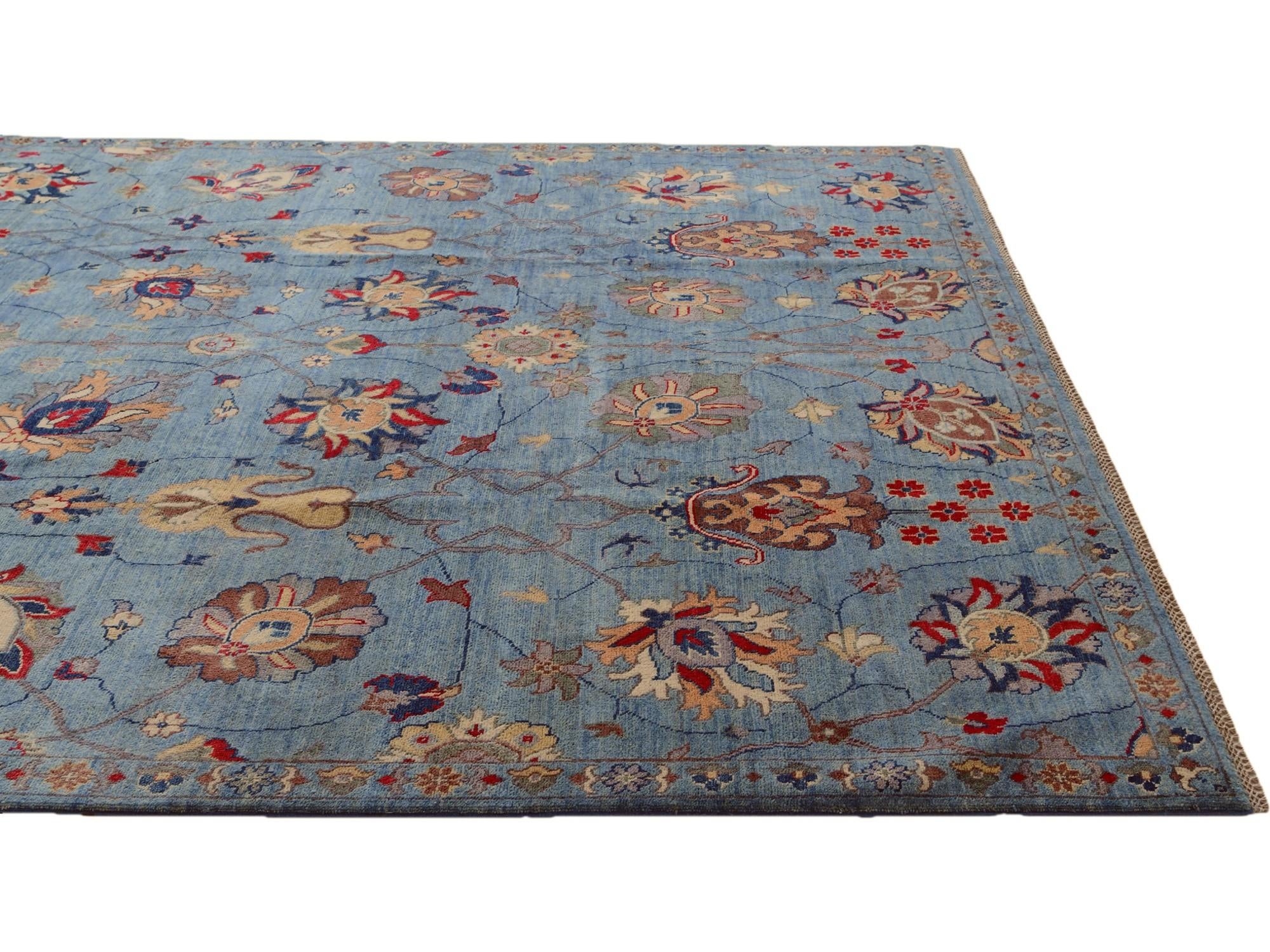 8' x 9' 8 Hand Knotted Kazak Rug