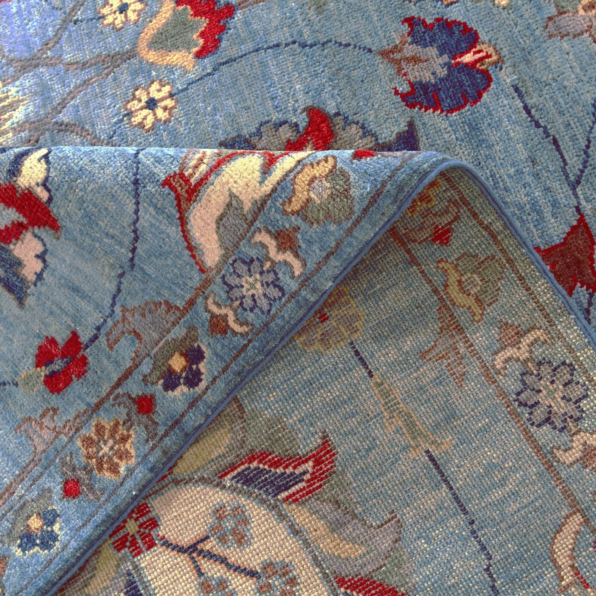 8' x 9' 8 Hand Knotted Kazak Rug