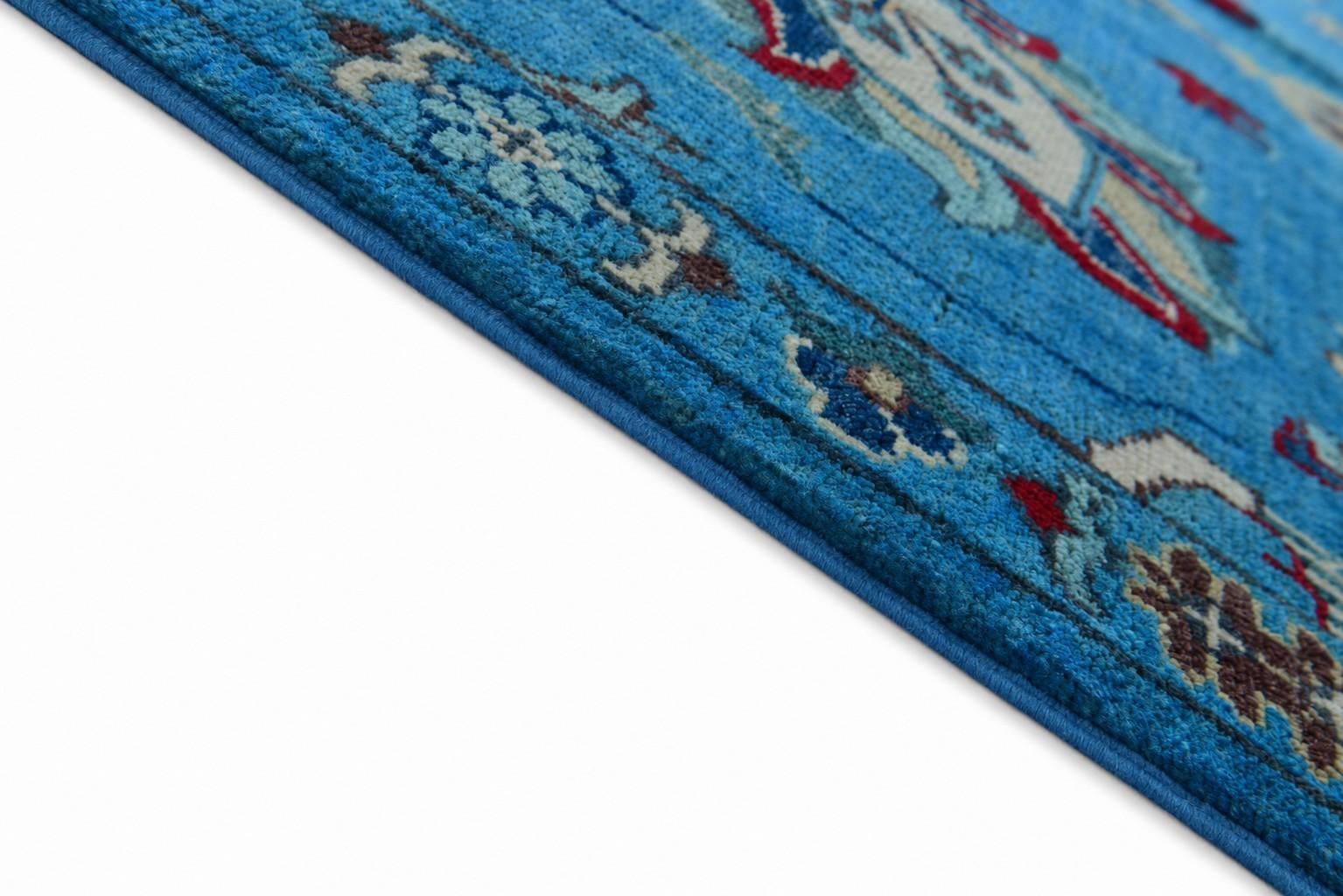 8' 1 x 9' 9 Hand Knotted Kazak Rug