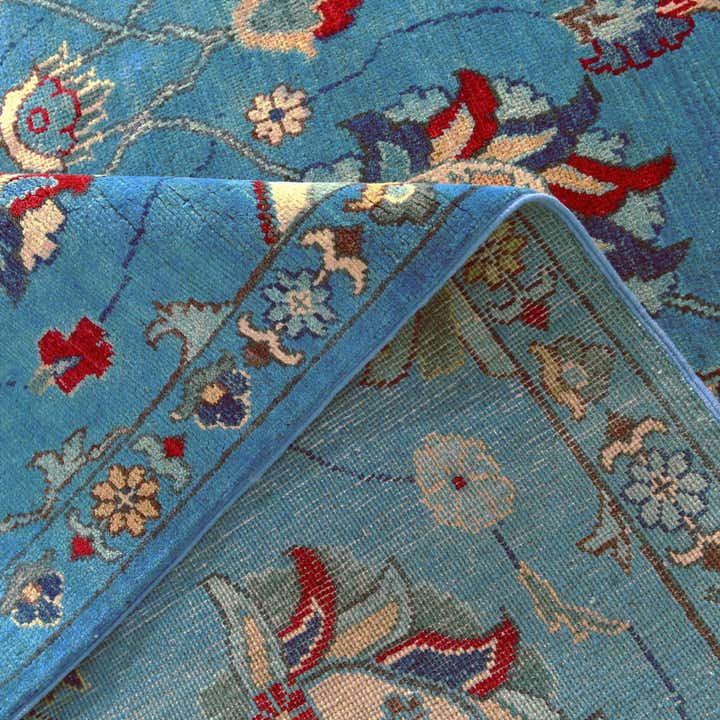 8' 1 x 9' 9 Hand Knotted Kazak Rug