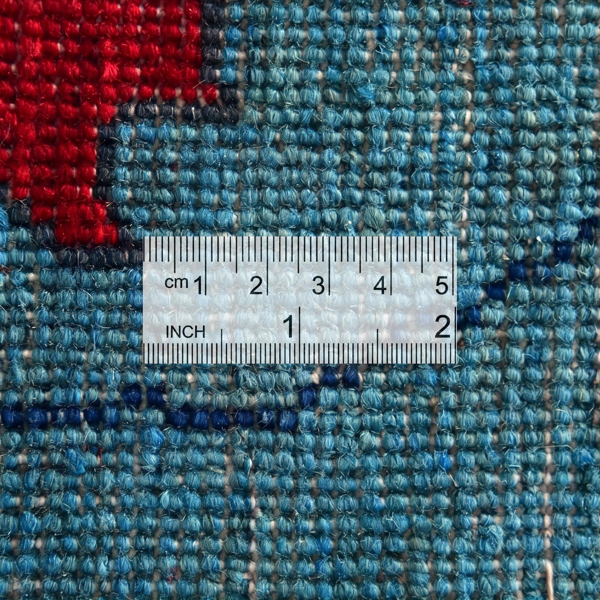8' 1 x 9' 9 Hand Knotted Kazak Rug