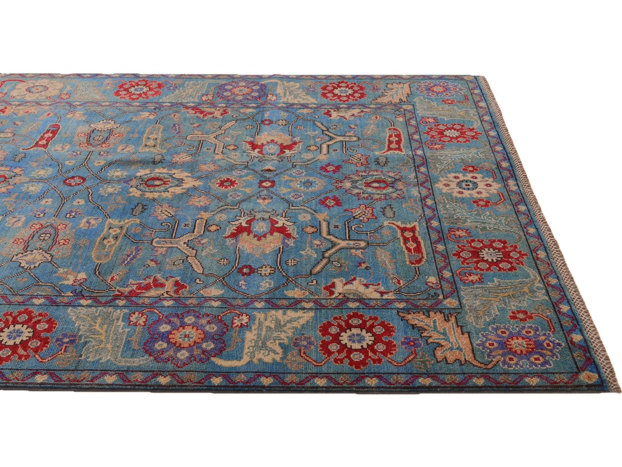 5' x 6' 8 Hand Knotted Kazak Rug