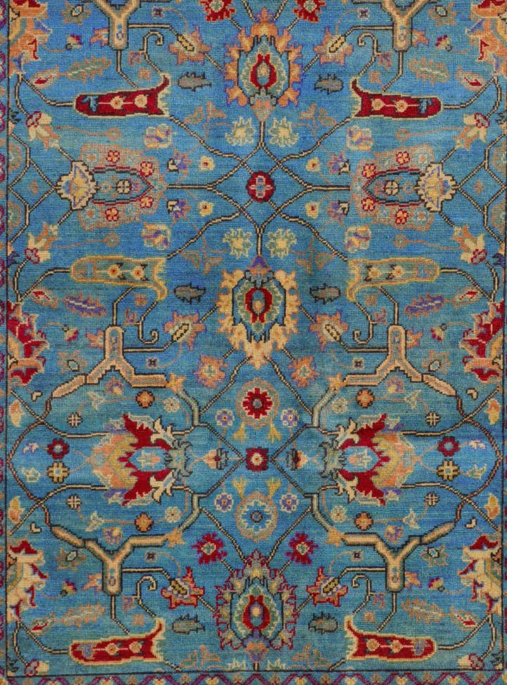 5' x 6' 8 Hand Knotted Kazak Rug