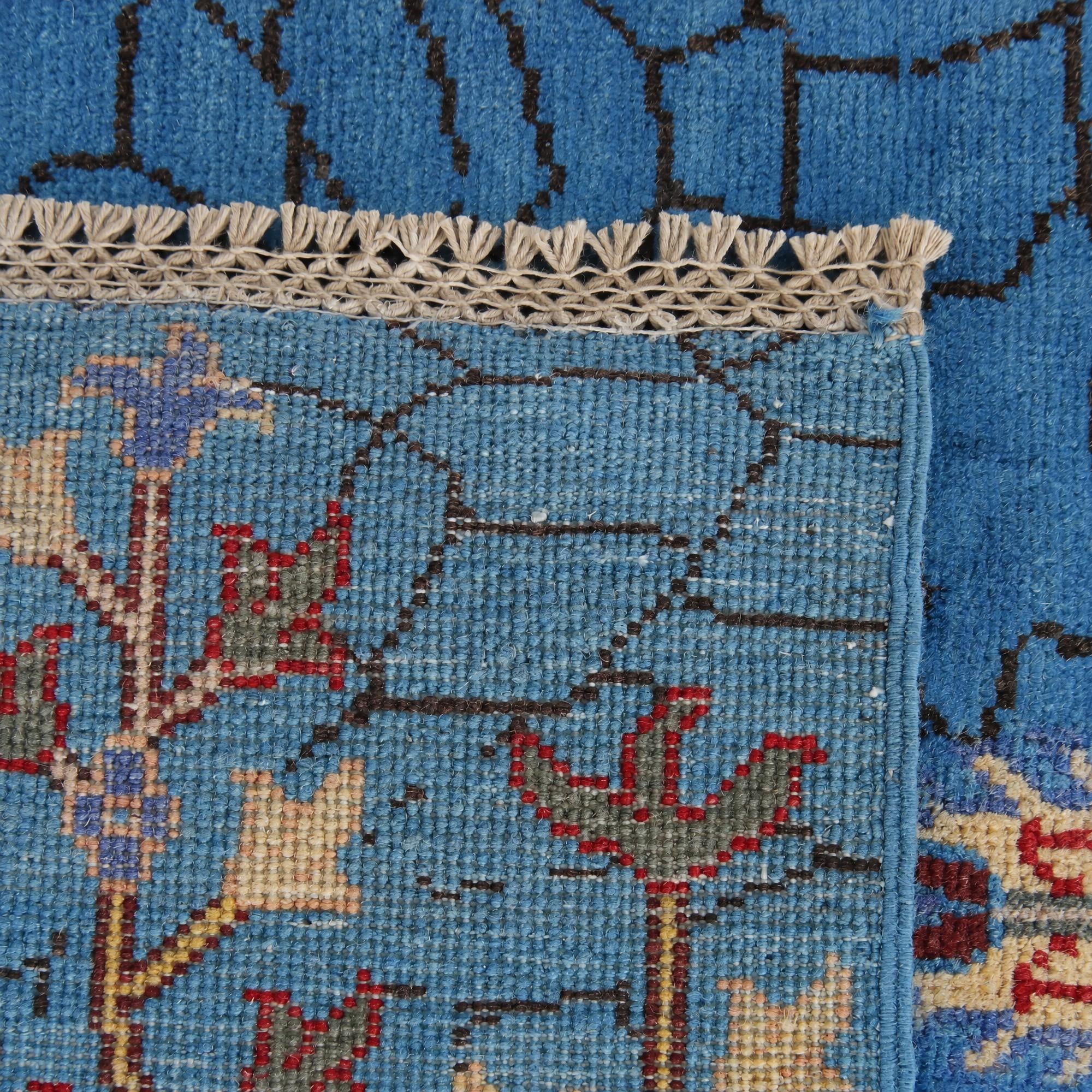 Detail image 12 of 12: 3' 3 x 4' 9 Hand Knotted Kazak Rug