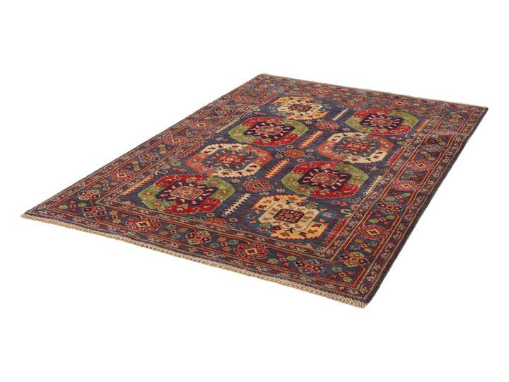4' 1 x 6' 1 Hand Knotted Kazak Rug