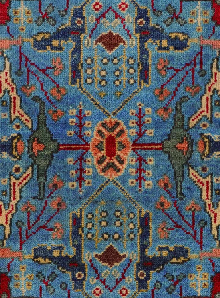 3' 4 x 5' Hand Knotted Kazak Rug